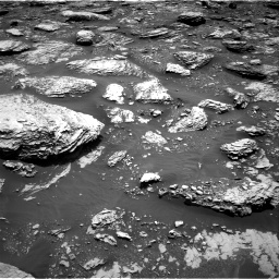 Nasa's Mars rover Curiosity acquired this image using its Right Navigation Camera on Sol 2047, at drive 1502, site number 70
