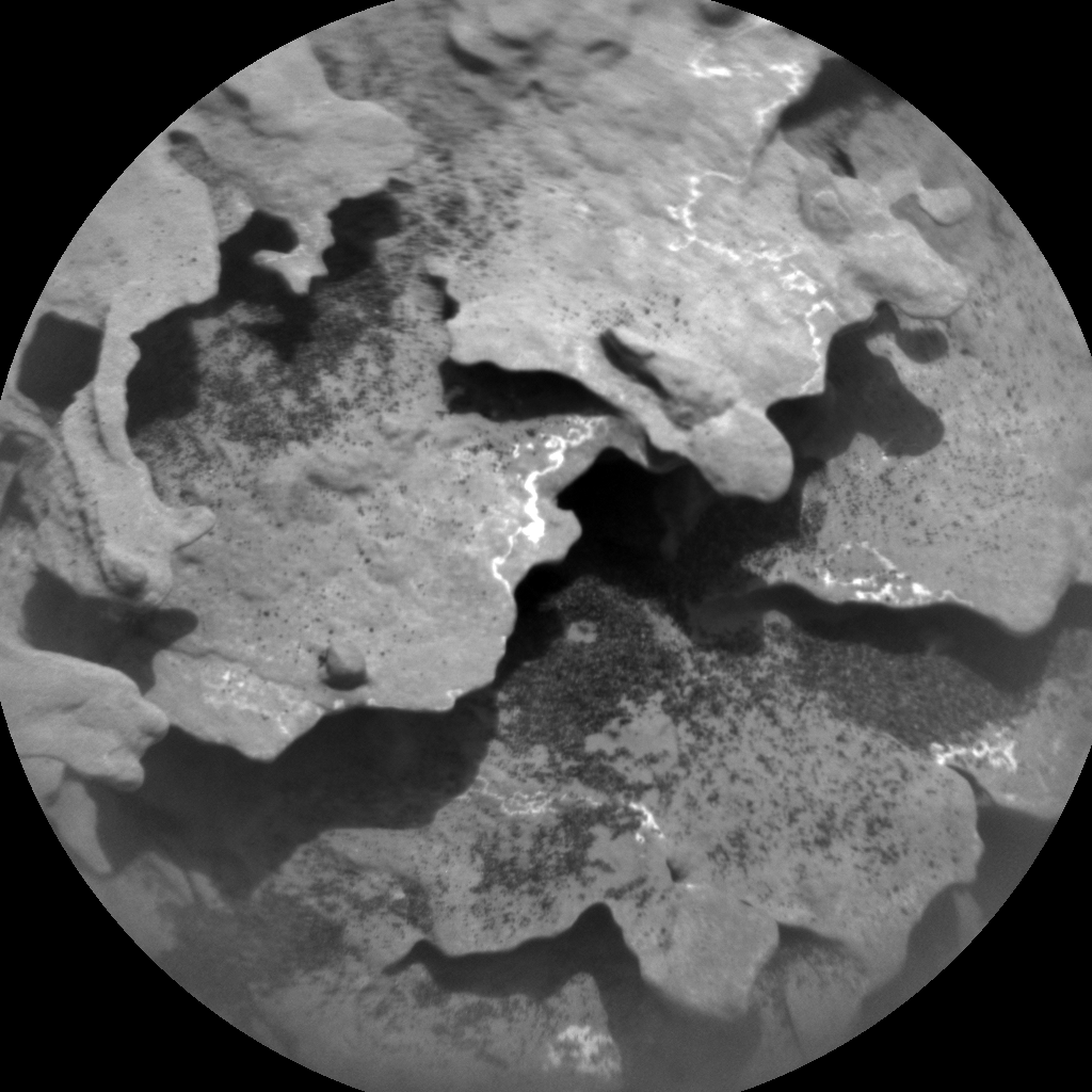 Nasa's Mars rover Curiosity acquired this image using its Chemistry & Camera (ChemCam) on Sol 2048, at drive 1538, site number 70