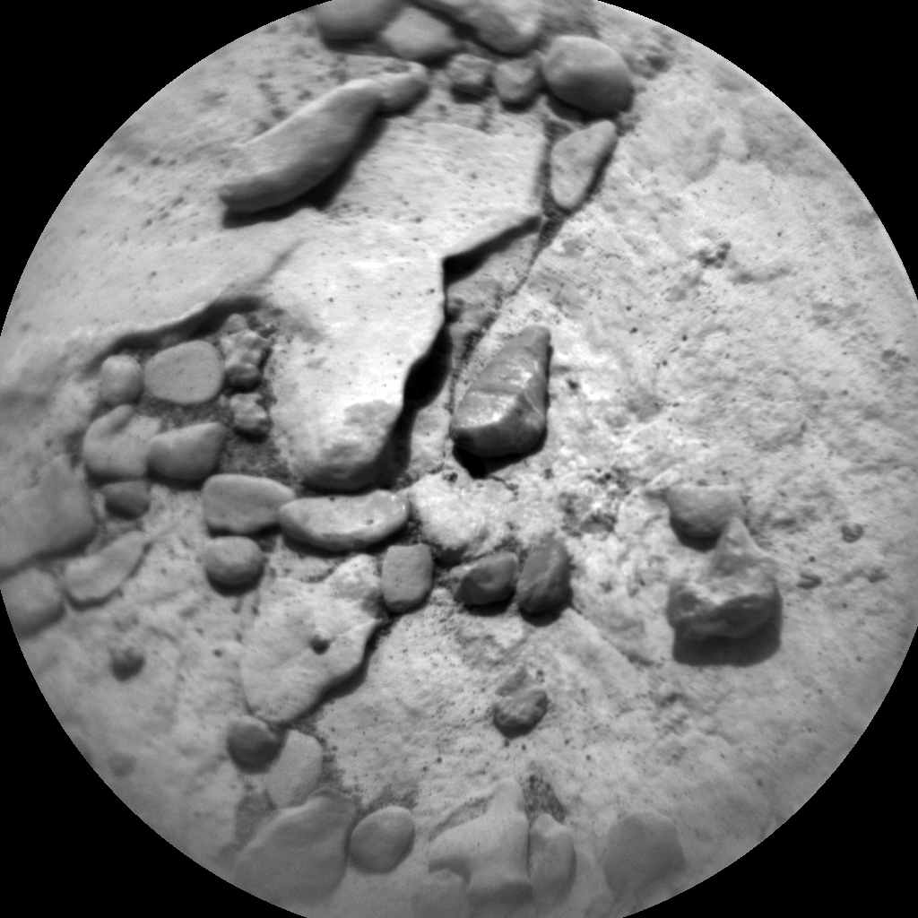 Nasa's Mars rover Curiosity acquired this image using its Chemistry & Camera (ChemCam) on Sol 2050, at drive 1538, site number 70