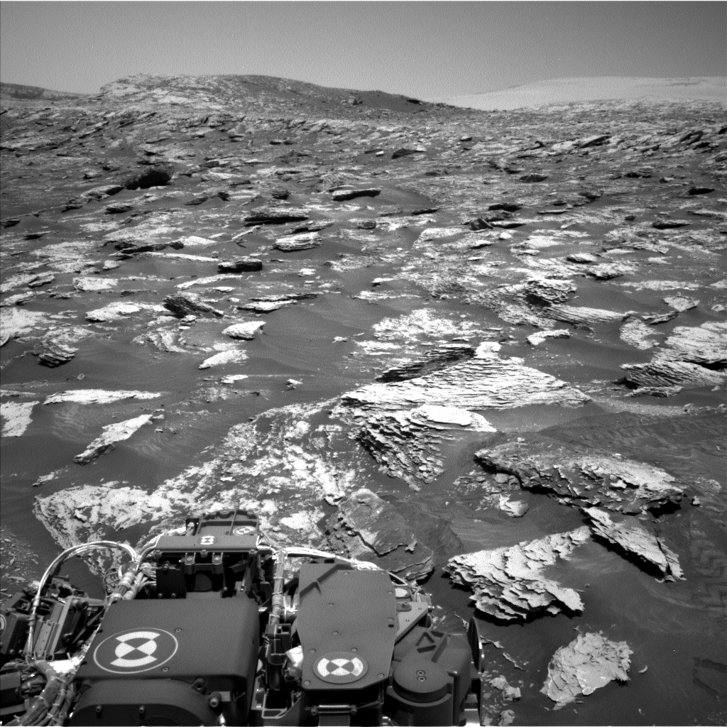 Nasa's Mars rover Curiosity acquired this image using its Left Navigation Camera on Sol 2051, at drive 1554, site number 70