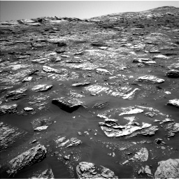 Nasa's Mars rover Curiosity acquired this image using its Left Navigation Camera on Sol 2052, at drive 1646, site number 70