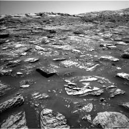 Nasa's Mars rover Curiosity acquired this image using its Left Navigation Camera on Sol 2052, at drive 1652, site number 70