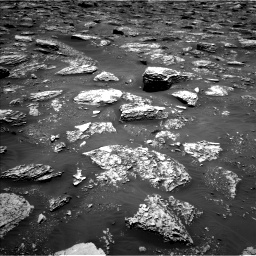 Nasa's Mars rover Curiosity acquired this image using its Left Navigation Camera on Sol 2052, at drive 1652, site number 70