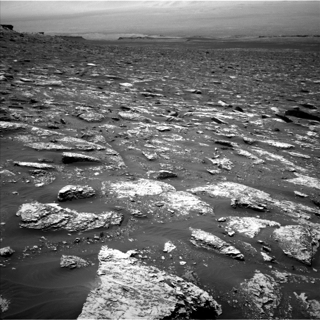 Nasa's Mars rover Curiosity acquired this image using its Left Navigation Camera on Sol 2052, at drive 1668, site number 70