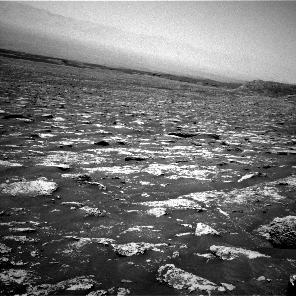 Nasa's Mars rover Curiosity acquired this image using its Left Navigation Camera on Sol 2052, at drive 1668, site number 70