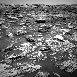 Nasa's Mars rover Curiosity acquired this image using its Right Navigation Camera on Sol 2052, at drive 1604, site number 70