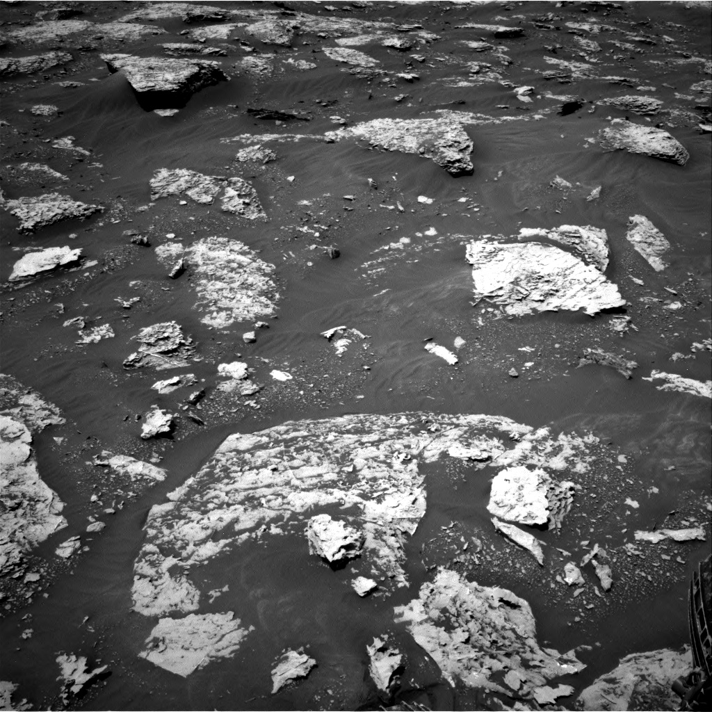 Nasa's Mars rover Curiosity acquired this image using its Right Navigation Camera on Sol 2052, at drive 1616, site number 70