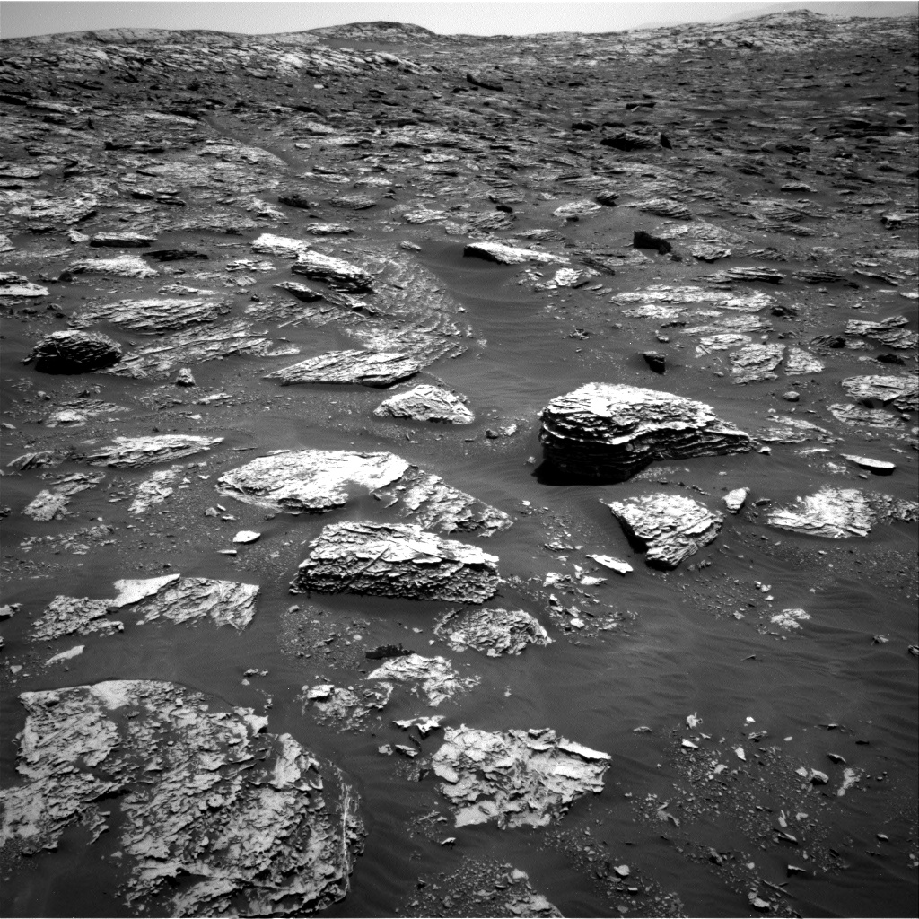 Nasa's Mars rover Curiosity acquired this image using its Right Navigation Camera on Sol 2052, at drive 1668, site number 70