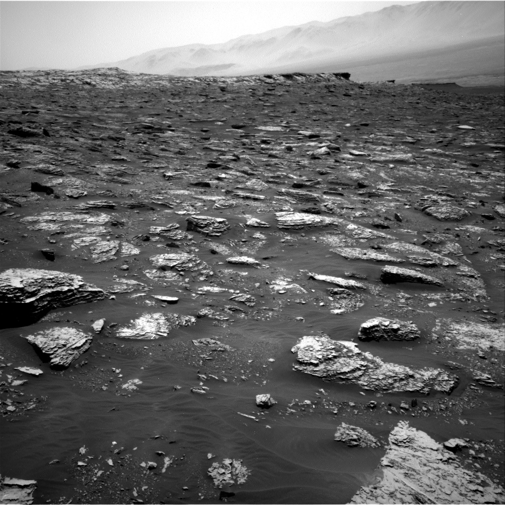 Nasa's Mars rover Curiosity acquired this image using its Right Navigation Camera on Sol 2052, at drive 1668, site number 70
