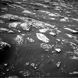 Nasa's Mars rover Curiosity acquired this image using its Left Navigation Camera on Sol 2053, at drive 1668, site number 70