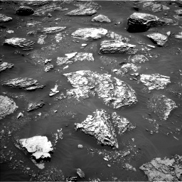 Nasa's Mars rover Curiosity acquired this image using its Left Navigation Camera on Sol 2053, at drive 1692, site number 70