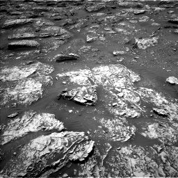 Nasa's Mars rover Curiosity acquired this image using its Left Navigation Camera on Sol 2053, at drive 1728, site number 70