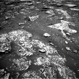 Nasa's Mars rover Curiosity acquired this image using its Left Navigation Camera on Sol 2053, at drive 1734, site number 70