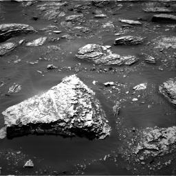 Nasa's Mars rover Curiosity acquired this image using its Right Navigation Camera on Sol 2053, at drive 1710, site number 70