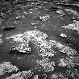 Nasa's Mars rover Curiosity acquired this image using its Right Navigation Camera on Sol 2053, at drive 1740, site number 70