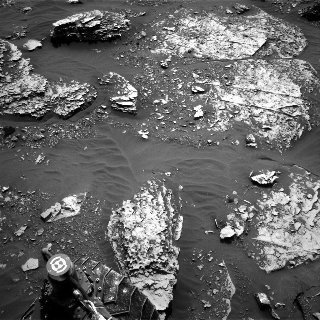 Nasa's Mars rover Curiosity acquired this image using its Right Navigation Camera on Sol 2053, at drive 1752, site number 70