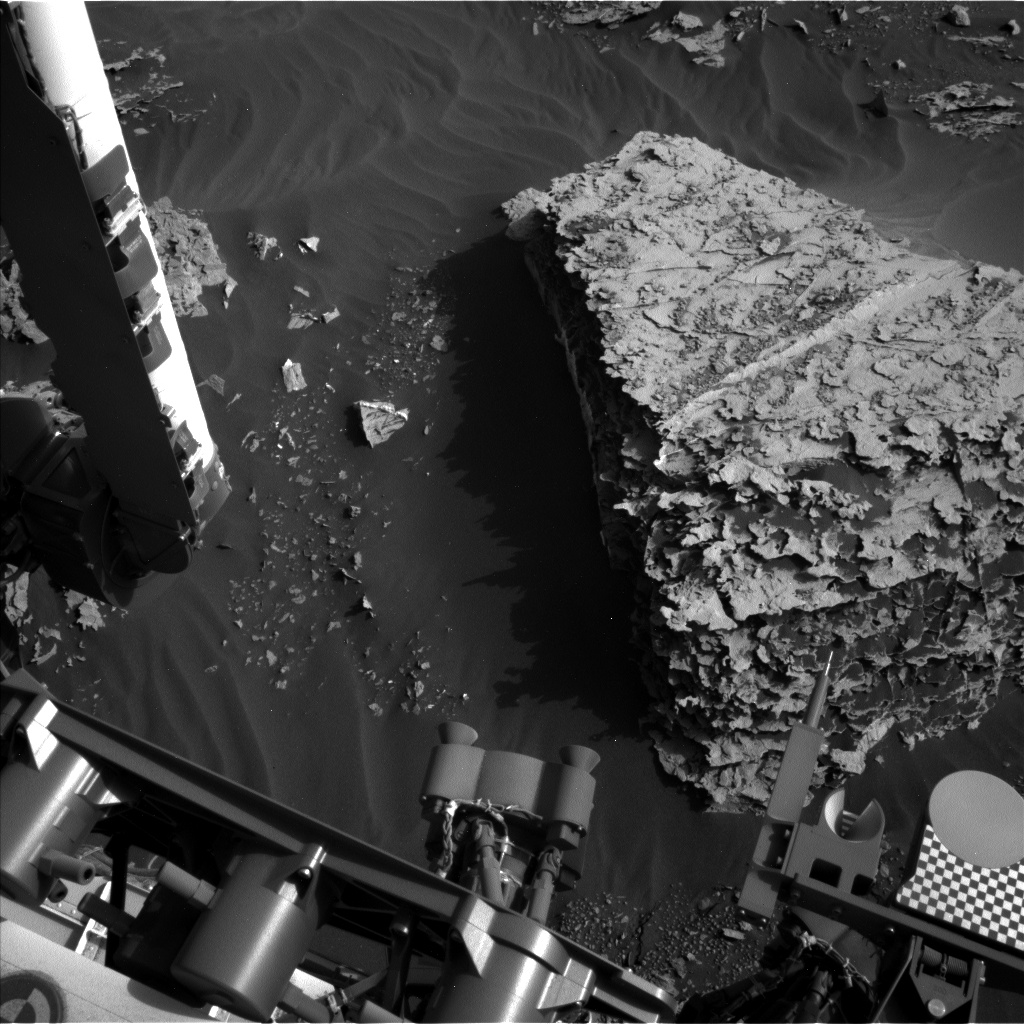 Nasa's Mars rover Curiosity acquired this image using its Left Navigation Camera on Sol 2054, at drive 1752, site number 70