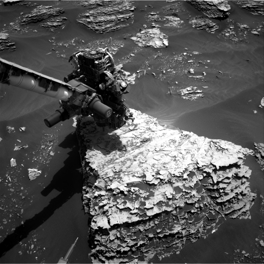 Nasa's Mars rover Curiosity acquired this image using its Right Navigation Camera on Sol 2055, at drive 1752, site number 70