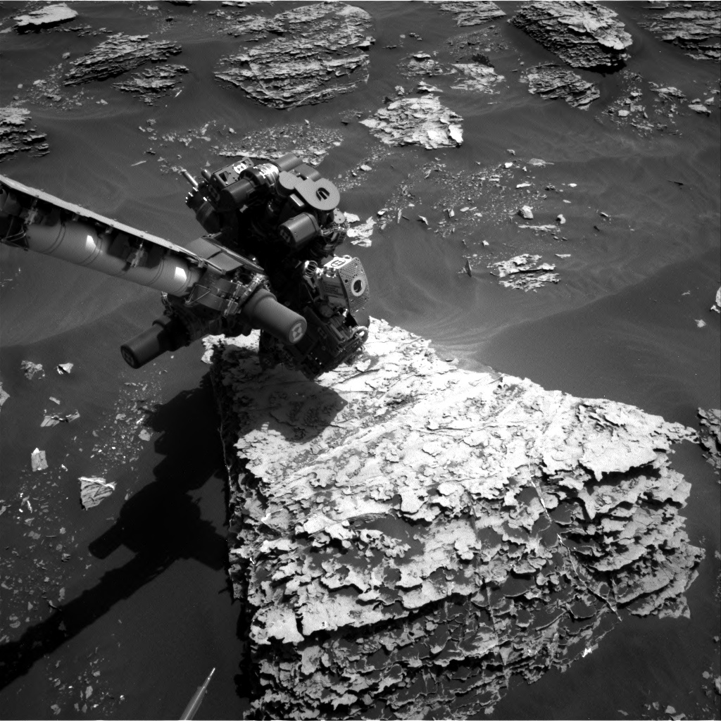Nasa's Mars rover Curiosity acquired this image using its Right Navigation Camera on Sol 2057, at drive 1752, site number 70