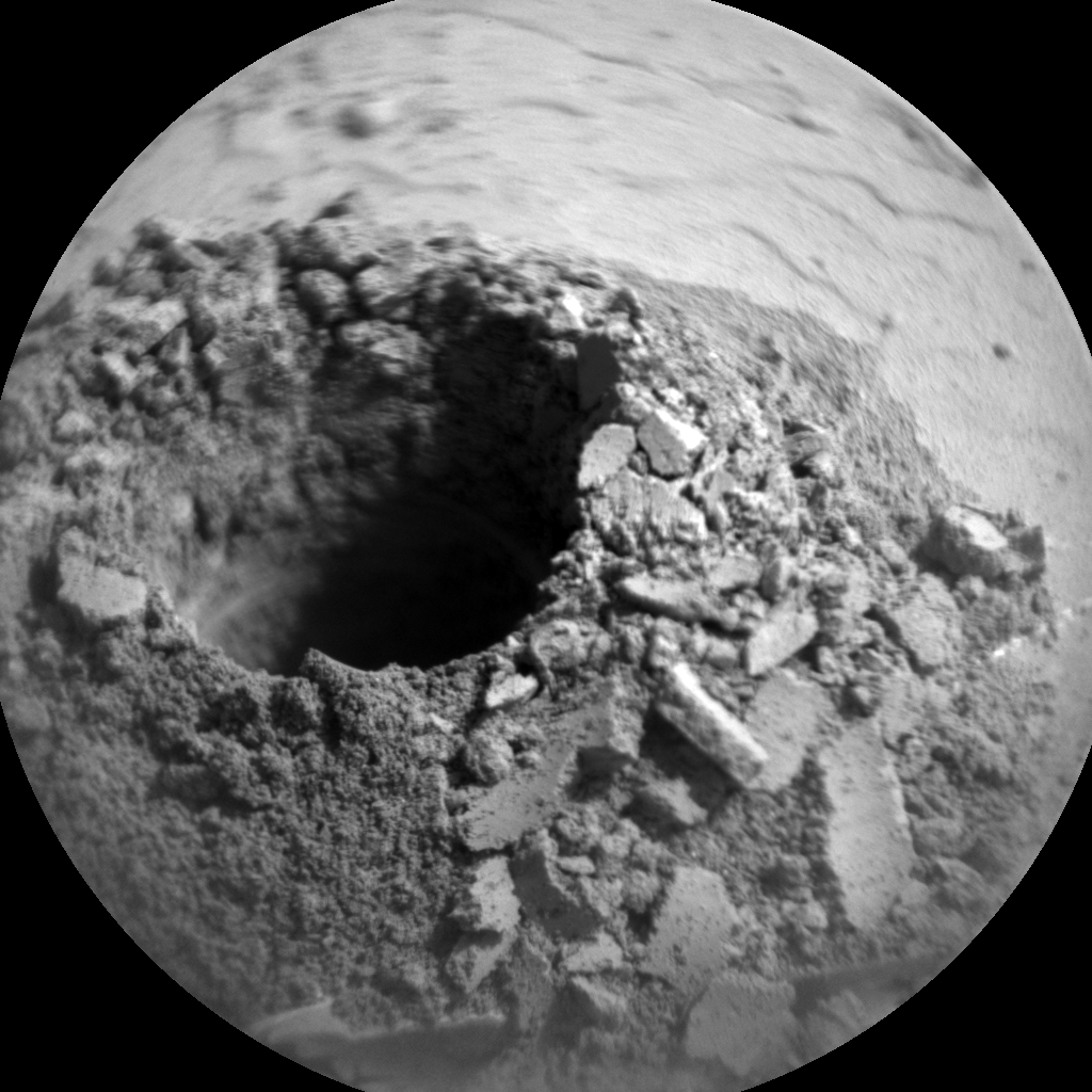 Nasa's Mars rover Curiosity acquired this image using its Chemistry & Camera (ChemCam) on Sol 2057, at drive 1752, site number 70