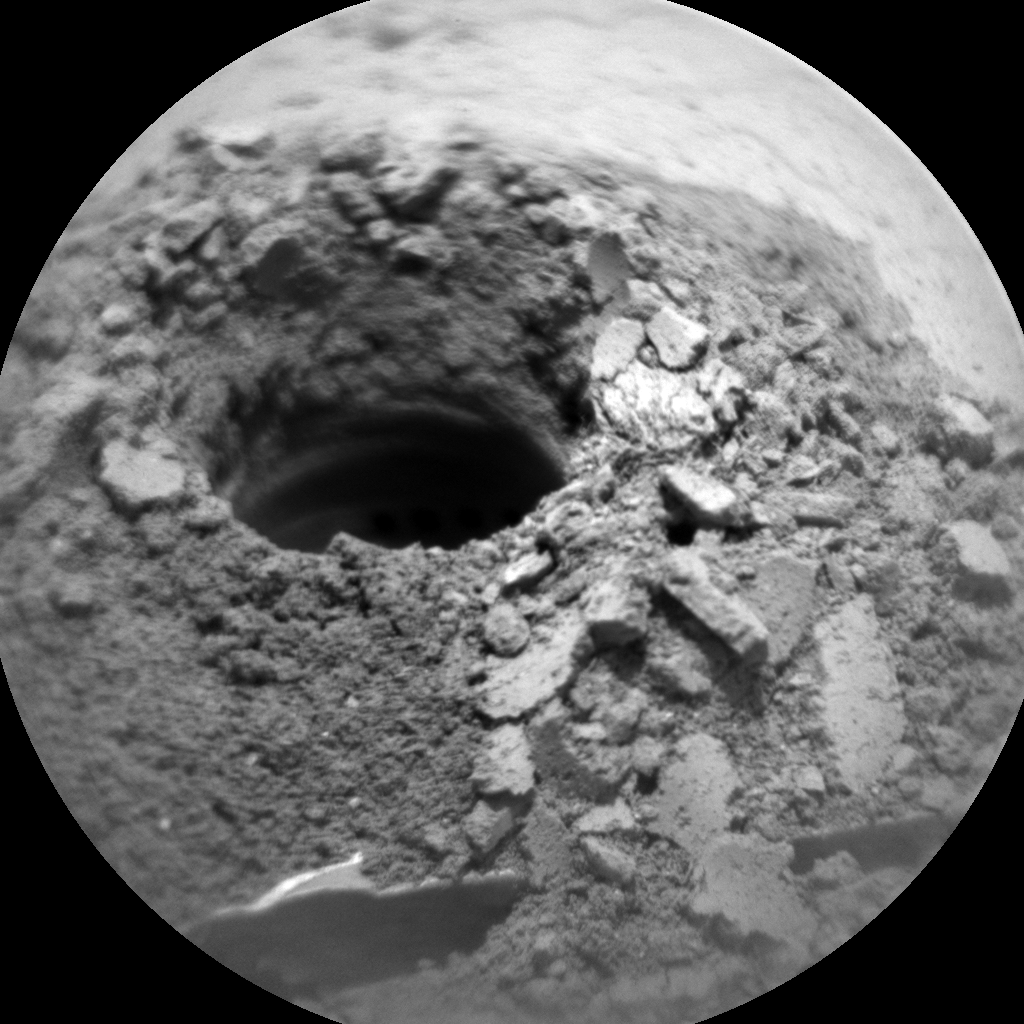 Nasa's Mars rover Curiosity acquired this image using its Chemistry & Camera (ChemCam) on Sol 2059, at drive 1752, site number 70