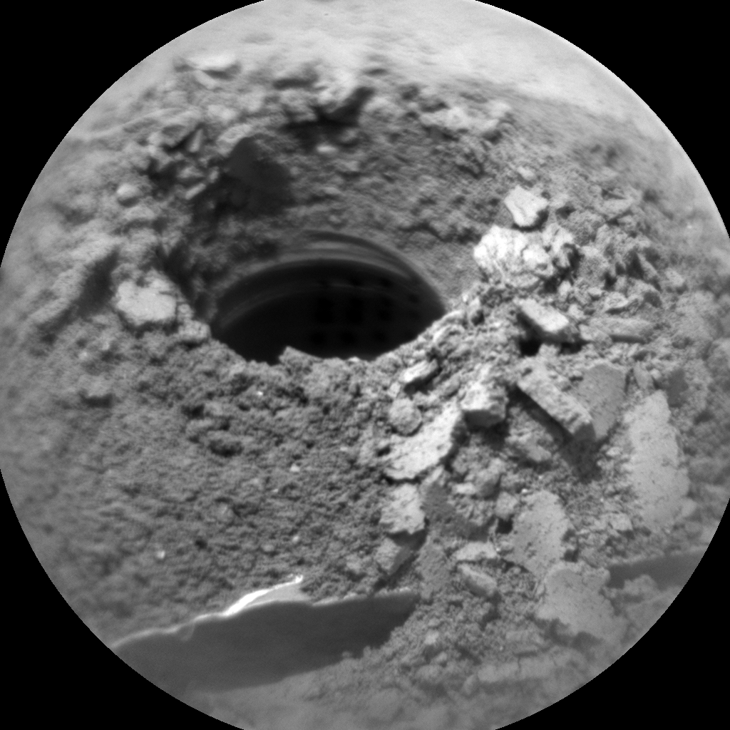Nasa's Mars rover Curiosity acquired this image using its Chemistry & Camera (ChemCam) on Sol 2061, at drive 1752, site number 70