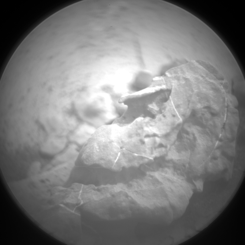Nasa's Mars rover Curiosity acquired this image using its Chemistry & Camera (ChemCam) on Sol 2077, at drive 1752, site number 70
