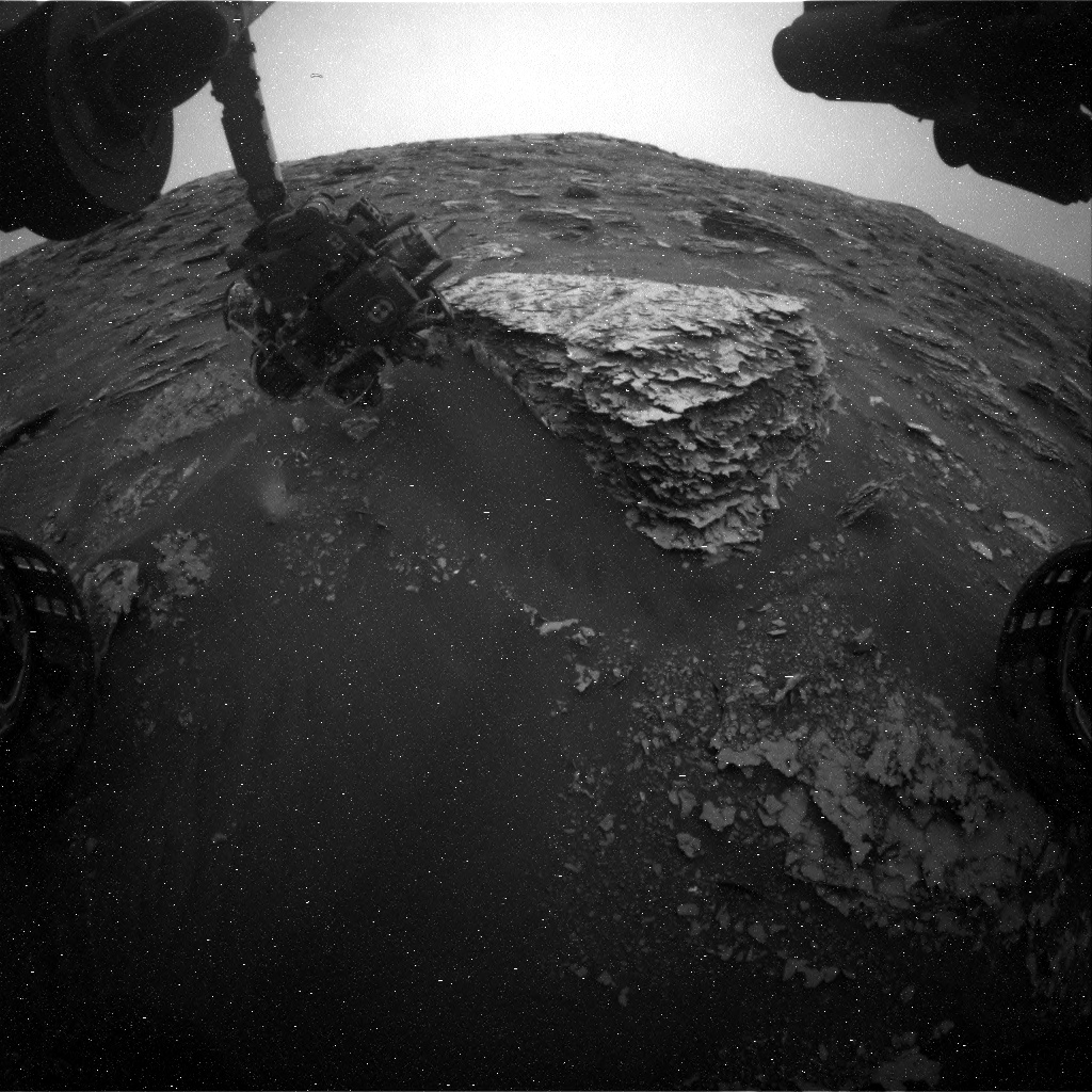 Nasa's Mars rover Curiosity acquired this image using its Front Hazard Avoidance Camera (Front Hazcam) on Sol 2083, at drive 1752, site number 70