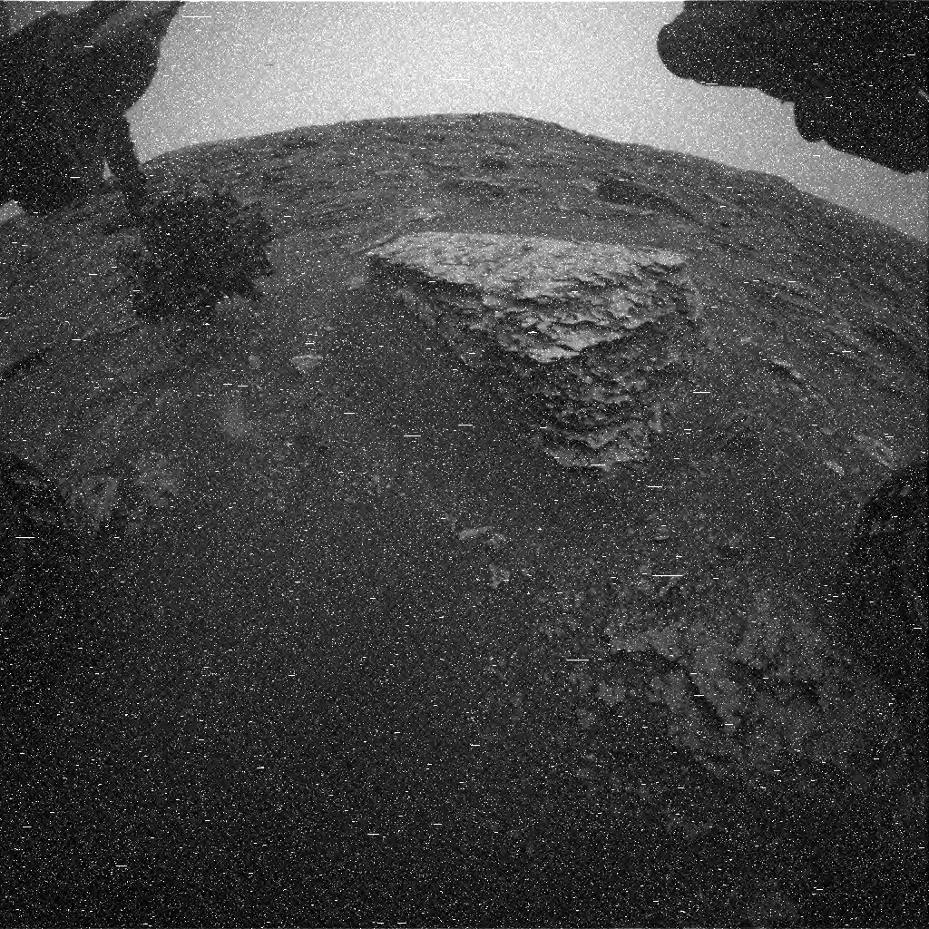 Nasa's Mars rover Curiosity acquired this image using its Front Hazard Avoidance Camera (Front Hazcam) on Sol 2083, at drive 1752, site number 70