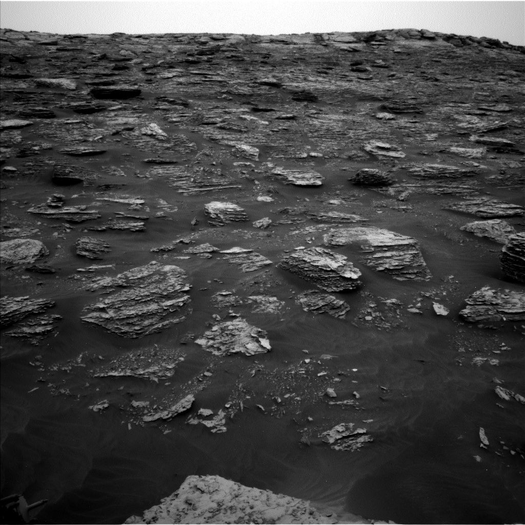 Nasa's Mars rover Curiosity acquired this image using its Left Navigation Camera on Sol 2084, at drive 0, site number 71