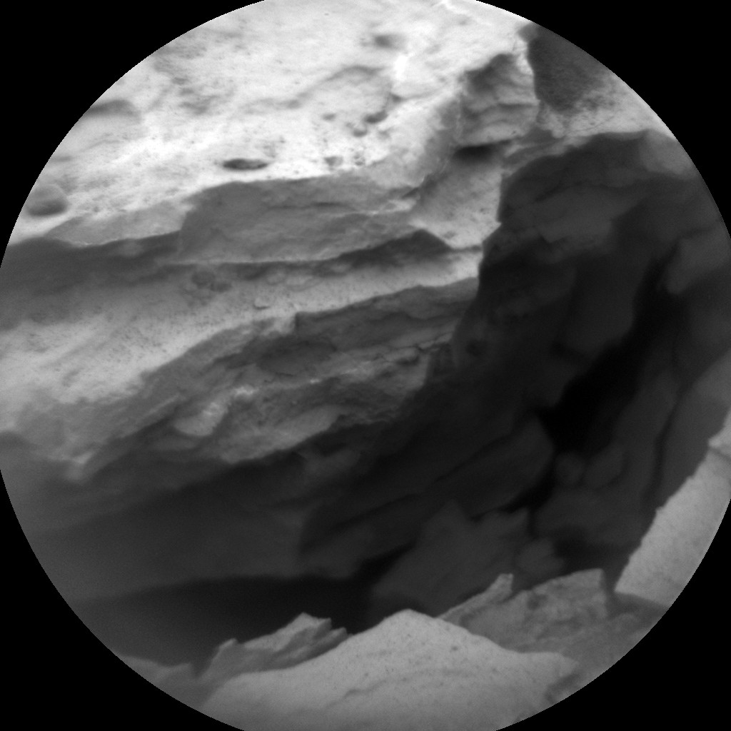 Nasa's Mars rover Curiosity acquired this image using its Chemistry & Camera (ChemCam) on Sol 2088, at drive 66, site number 71