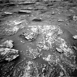 Nasa's Mars rover Curiosity acquired this image using its Left Navigation Camera on Sol 2089, at drive 96, site number 71