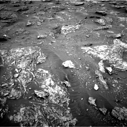 Nasa's Mars rover Curiosity acquired this image using its Left Navigation Camera on Sol 2089, at drive 102, site number 71
