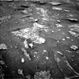 Nasa's Mars rover Curiosity acquired this image using its Left Navigation Camera on Sol 2089, at drive 108, site number 71
