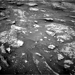 Nasa's Mars rover Curiosity acquired this image using its Left Navigation Camera on Sol 2089, at drive 114, site number 71