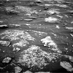 Nasa's Mars rover Curiosity acquired this image using its Left Navigation Camera on Sol 2089, at drive 126, site number 71