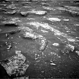 Nasa's Mars rover Curiosity acquired this image using its Left Navigation Camera on Sol 2089, at drive 156, site number 71