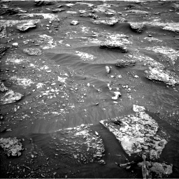 Nasa's Mars rover Curiosity acquired this image using its Left Navigation Camera on Sol 2089, at drive 168, site number 71