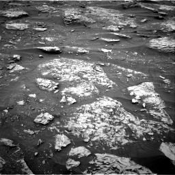 Nasa's Mars rover Curiosity acquired this image using its Right Navigation Camera on Sol 2089, at drive 120, site number 71