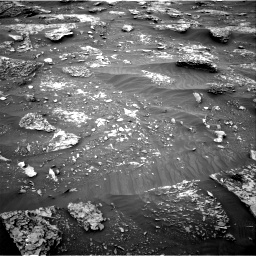 Nasa's Mars rover Curiosity acquired this image using its Right Navigation Camera on Sol 2089, at drive 174, site number 71