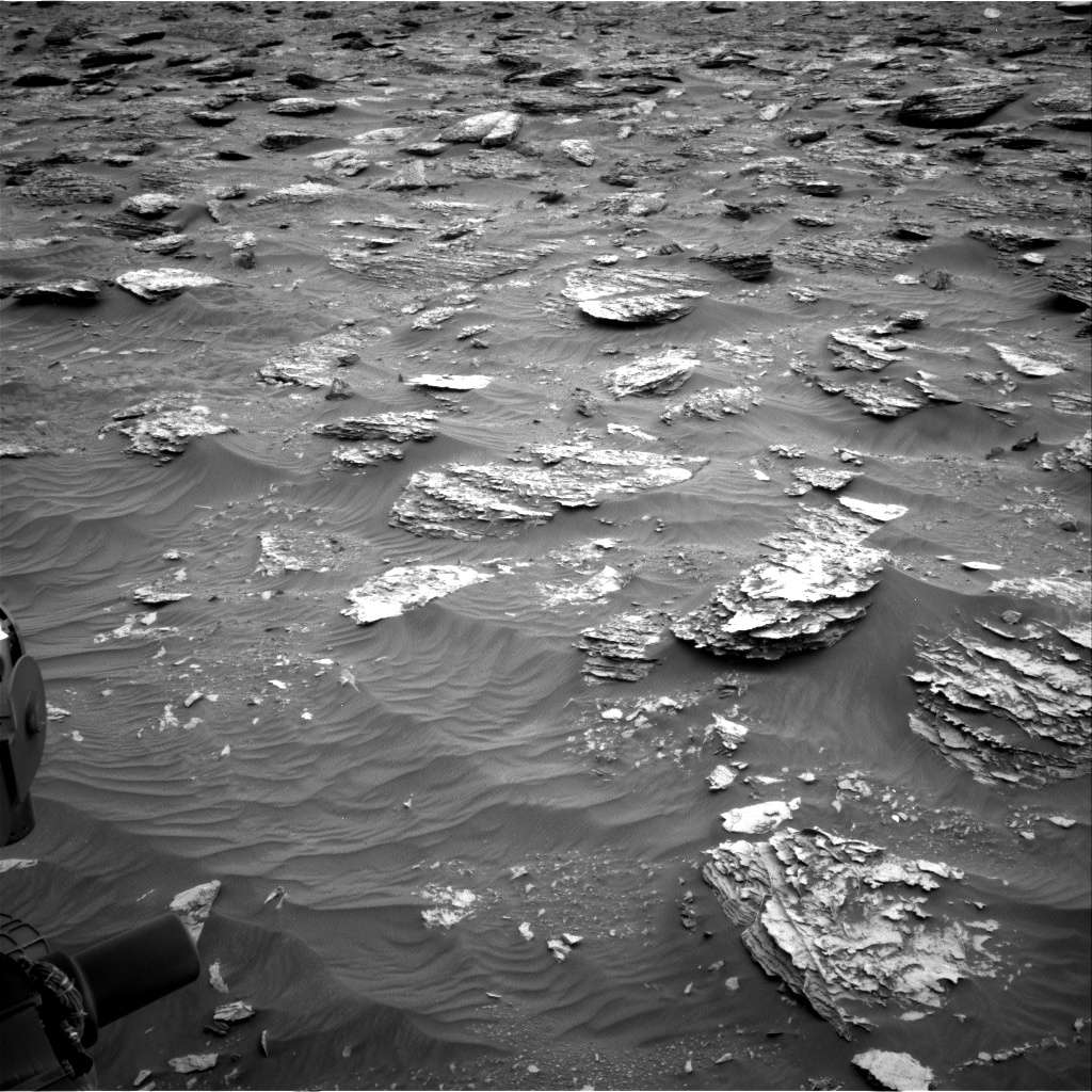 Nasa's Mars rover Curiosity acquired this image using its Right Navigation Camera on Sol 2089, at drive 228, site number 71