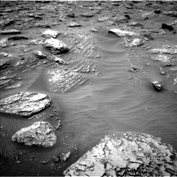 Nasa's Mars rover Curiosity acquired this image using its Left Navigation Camera on Sol 2092, at drive 270, site number 71