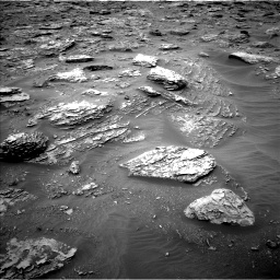 Nasa's Mars rover Curiosity acquired this image using its Left Navigation Camera on Sol 2092, at drive 282, site number 71
