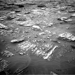 Nasa's Mars rover Curiosity acquired this image using its Left Navigation Camera on Sol 2092, at drive 312, site number 71