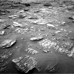 Nasa's Mars rover Curiosity acquired this image using its Left Navigation Camera on Sol 2092, at drive 318, site number 71