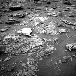 Nasa's Mars rover Curiosity acquired this image using its Left Navigation Camera on Sol 2092, at drive 342, site number 71