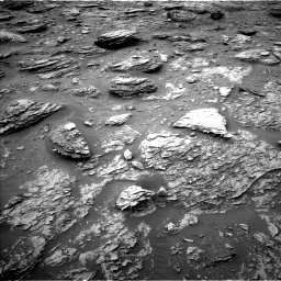 Nasa's Mars rover Curiosity acquired this image using its Left Navigation Camera on Sol 2092, at drive 354, site number 71