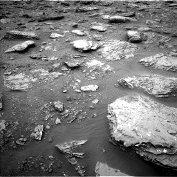 Nasa's Mars rover Curiosity acquired this image using its Left Navigation Camera on Sol 2092, at drive 414, site number 71