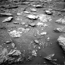 Nasa's Mars rover Curiosity acquired this image using its Left Navigation Camera on Sol 2092, at drive 432, site number 71