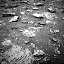 Nasa's Mars rover Curiosity acquired this image using its Left Navigation Camera on Sol 2092, at drive 444, site number 71